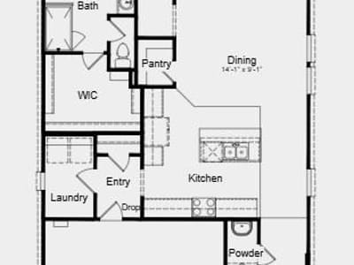 Kitchen at 145 Mad Pupper DR - 4 bed 2 bath home