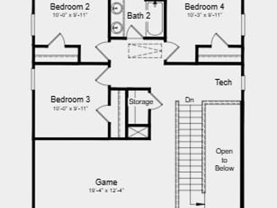 Primary bedroom at 145 Mad Pupper DR - 4 bed 2 bath home