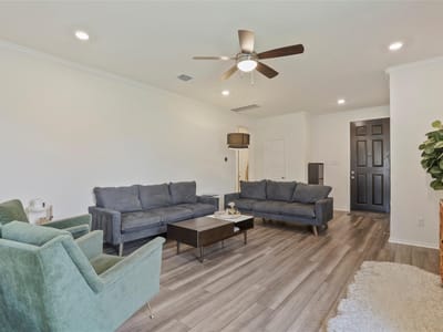 Primary bedroom at 14500 Jackson Browning LN - 5 bed 3 bath home