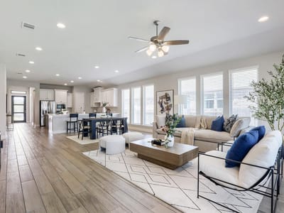 Living area at 14505 Kira LN - 3 bed 2 bath home