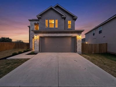 Living area at 14513 Booted Eagle PASS - 4 bed 2 bath home