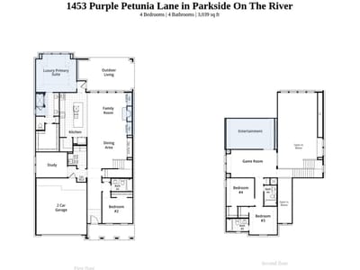 Property photo 3 at 1453 Purple Petunia LN - 4 bed 4 bath home