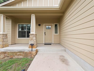 Primary bedroom at 14601 Running Deer Trl - 3 bed 2 bath home