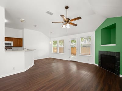 Living area - 14608 Menifee St Living area at 14608 Menifee St - 4 bed 2 bath home