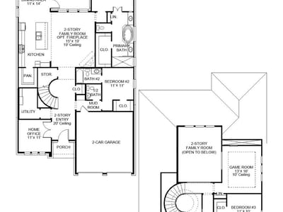 Primary bedroom at 1469 Cypress Paul ST - 4 bed 3 bath home