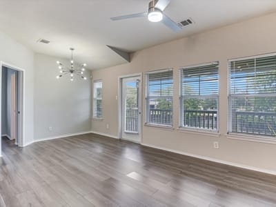 Kitchen at 1481 E Old Settlers Blvd Unit #1801 - 2 bed 2 bath home