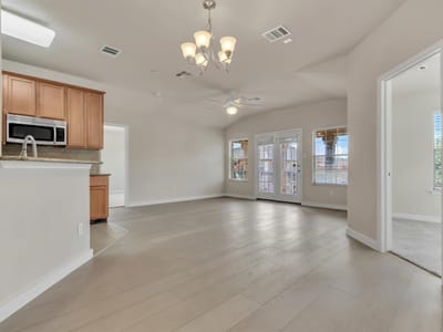 Living area at 14815 Avery Ranch BLVD Unit #2A (201) - 2 bed 2 bath home