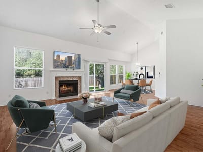 Primary bedroom at 14818 Yellowleaf TRL - 3 bed 2 bath home