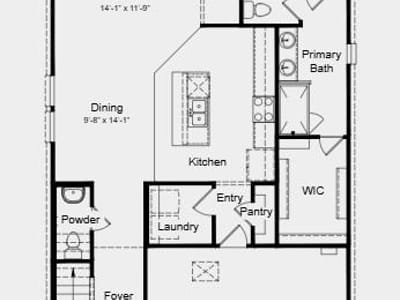Living area at 150 Olympia BND - 3 bed 2 bath home