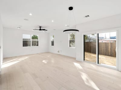 Primary bedroom at 1500 Sylvan Glade Unit #2B - 4 bed 3 bath home