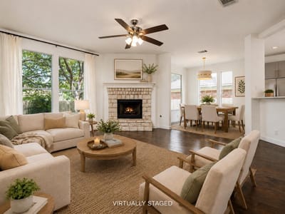 Living area at 1503 Brighton Bend LN - 4 bed 3 bath home