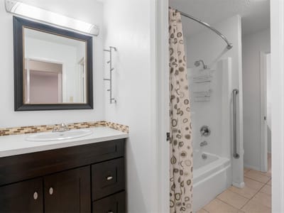 Bathroom at 1503 W Braker LN Unit #A - 2 bed 1 bath home