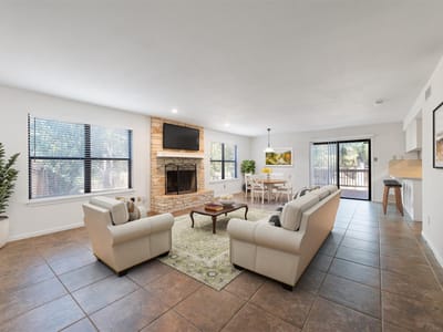 Primary bedroom at 1504 Aquifer Cv Unit #B - 3 bed 2 bath home