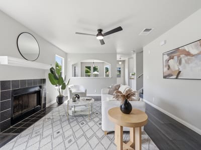 Living area at 1504 Waterfall Ave - 3 bed 2 bath home
