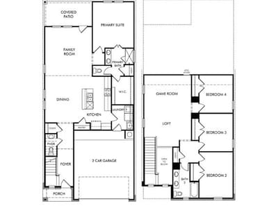 Living area at 1508 Centavo DR - 4 bed 2 bath home