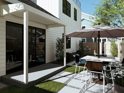 Primary bedroom at 1508 Holly Unit #1 - 5 bed 3 bath home