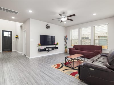 Primary bedroom at 1509 Blue Creek LN - 5 bed 3 bath home
