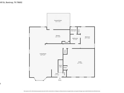 Kitchen at 1509 Hill St - 4 bed 3 bath home