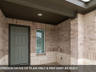 Primary bedroom at 15101-A Afleet Alex ST - 3 bed 2 bath home