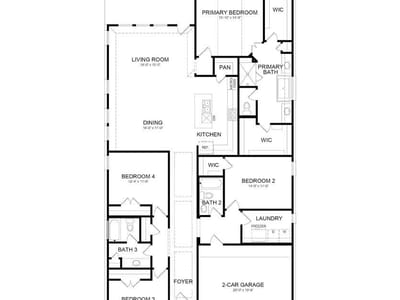 Living area at 152 Hadleigh DR - 4 bed 3 bath home