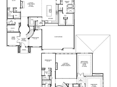 Living area at 1520 Treasure Map Vw - 5 bed 5 bath home