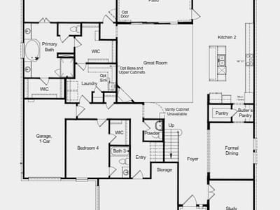 Kitchen at 1521 Novara TRL - 5 bed 4 bath home