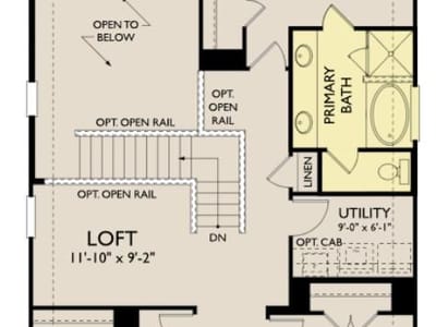 Primary bedroom at 153 Clover Bnd - 4 bed 3 bath home