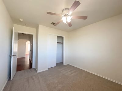 Primary bedroom at 15305 Lucian St - 3 bed 2 bath home