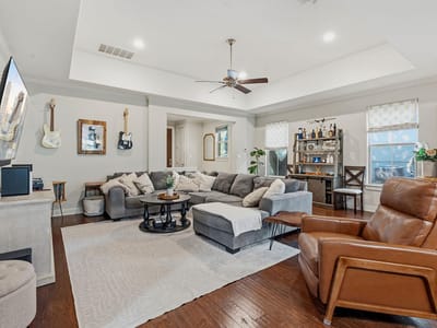 Living area at 15317 Falconhead Grove LOOP - 3 bed 3 bath home