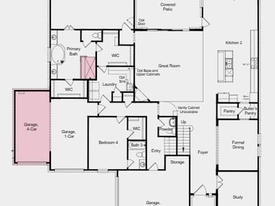 Living area at 1532 Novara TRL - 5 bed 5 bath home