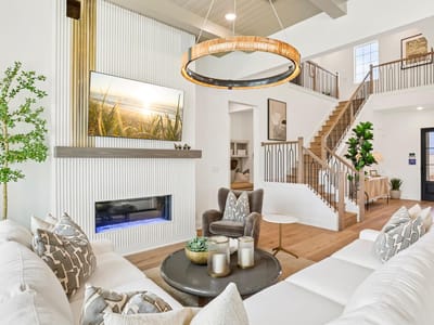 Living area at 154 Christian Springs DR - 4 bed 3 bath home
