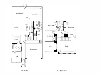 Living area at 1540 Zion DR - 4 bed 3 bath home