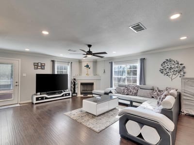 Primary bedroom at 15400 Montoya Cv - 4 bed 2 bath home