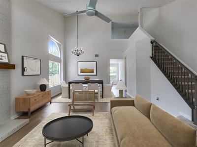 Living area at 15413  Ozone Pl - 4 bed 2 bath home