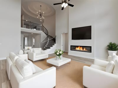 Living area at 1545 Rodeo Ridge Dr - 4 bed 3 bath home