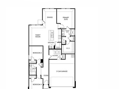 Living area at 1552 Zion DR - 3 bed 2 bath home
