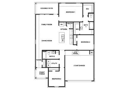 Living area at 156 McNamara CT - 3 bed 2 bath home