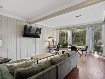 Primary bedroom at 156 World Of Tennis SQ - 4 bed 4 bath home