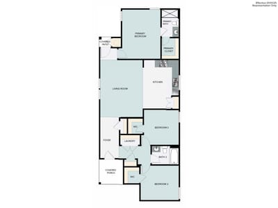Living area at 157 Daylily Dr - 3 bed 2 bath home