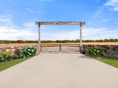 Living area at 1594 Ranch Road 1320 - Hyman, Johnson City, TX