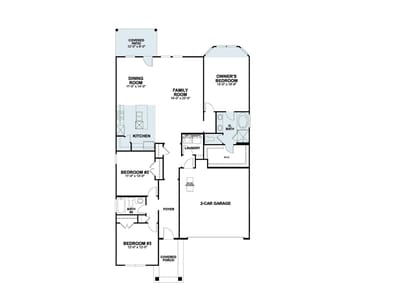 Primary bedroom at 160 Champ Ave - 3 bed 2 bath home