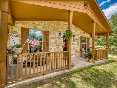 Primary bedroom at 160 County Road 141 - 2 bed 1 bath home