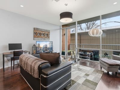 Bathroom at 1600 Barton Springs Rd Unit #1106 - 1 bed 1 bath home