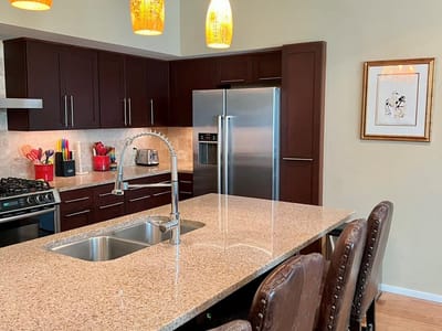 Living area at 1600 Barton Springs Rd Unit #3102 - 2 bed 2 bath home