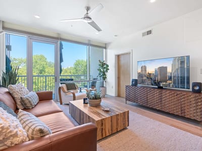 Kitchen at 1600 Barton Springs RD Unit #3406 - 2 bed 2 bath home