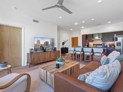Bathroom at 1600 Barton Springs RD Unit #3406 - 2 bed 2 bath home