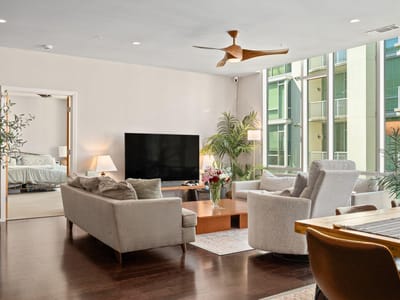 Living area - 1600 Barton Springs Rd Unit #4401 Living area at 1600 Barton Springs Rd Unit #4401 - 3 bed 2 bath home