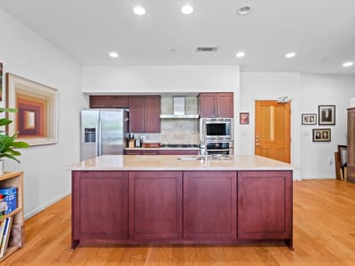 Living area at 1600 Barton Springs Rd Unit #5102 - 1 bed 1 bath home