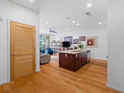Kitchen at 1600 Barton Springs Rd Unit #5102 - 1 bed 1 bath home