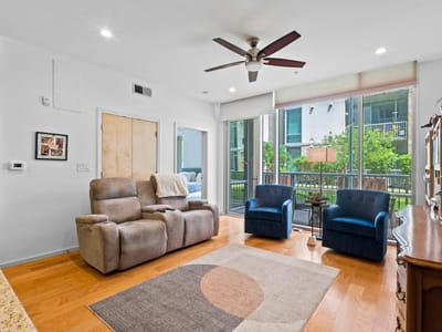 Bathroom at 1600 Barton Springs Rd Unit #5102 - 1 bed 1 bath home
